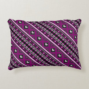 Coussins Décoratifs Joli violet joli motif ukrainien