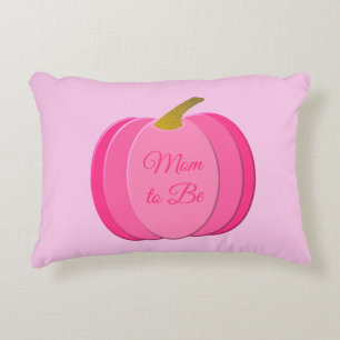 Coussins Décoratifs Jolie fille rose Citrouille Personnalisé double fa