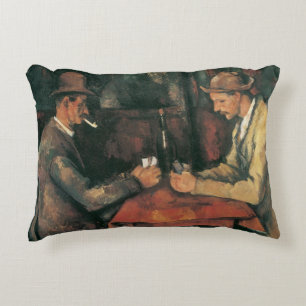 Coussins Décoratifs Joueurs de cartes de Paul Cézanne, Beaux-Arts Anci