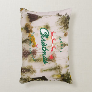 Coussins Décoratifs Joyeux Noël avec l'oreiller décoratif Père Noël et
