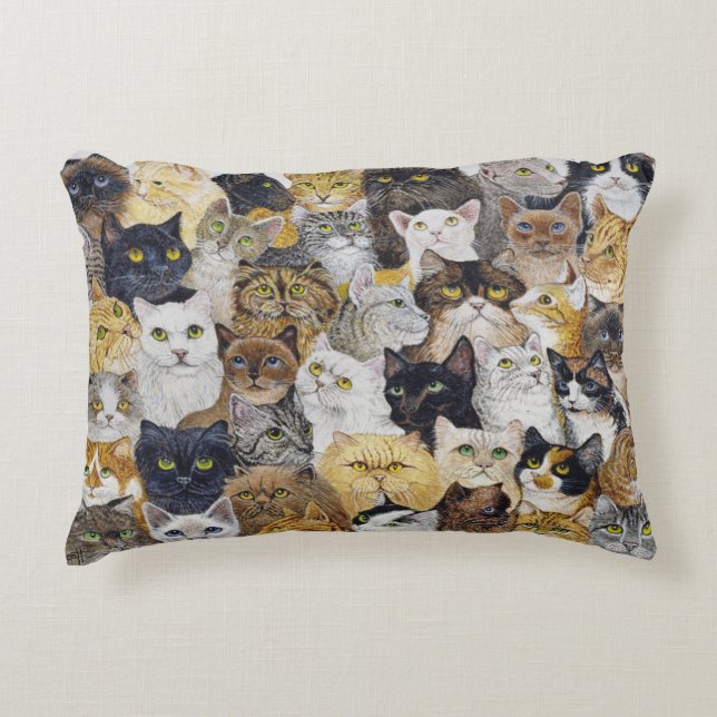 Coussins Décoratifs Juste le favori du chat (Devant)