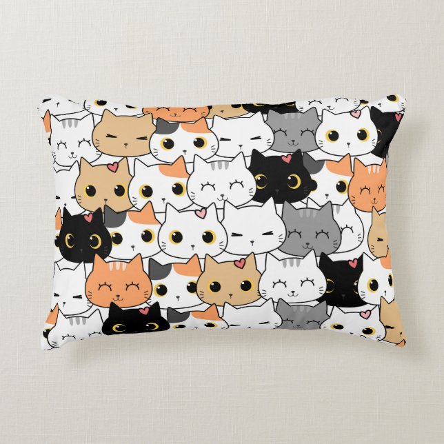 Coussins Décoratifs Kitty Wall (Devant)