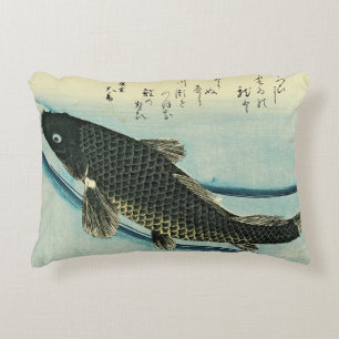Coussins Décoratifs Koi (Carp) - Impression de poisson japonais de Hir