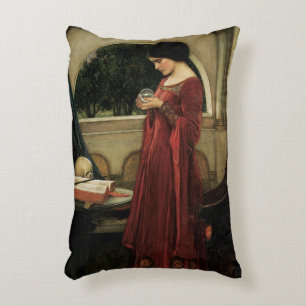 Coussins Décoratifs La Boule de cristal de John William Waterhouse