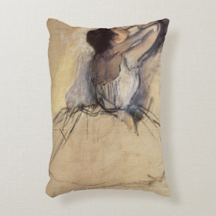 Coussins Décoratifs La danseuse par Edgar Degas, Art de ballerine vint