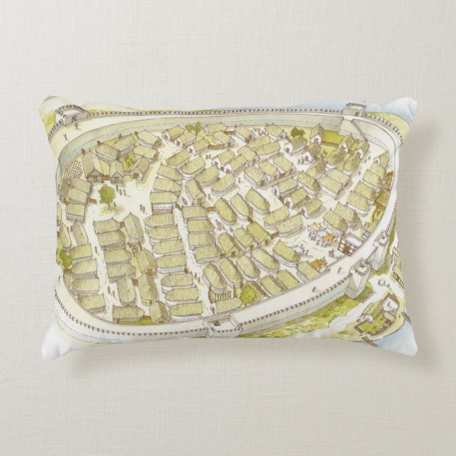 Coussins Décoratifs La Grèce. Polis (Devant)