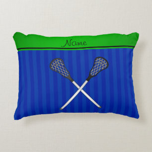 Coussins Décoratifs La lacrosse nommée personnalisée colle les rayur