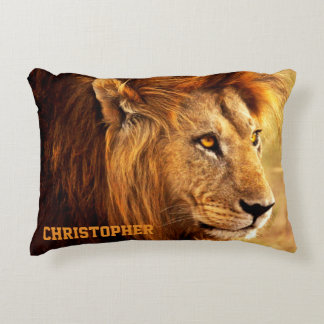 Coussins Décoratifs La photographie noble de lion