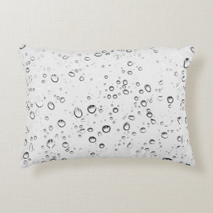 Coussins Décoratifs La pluie goutte des gouttelettes humides pluvieuse