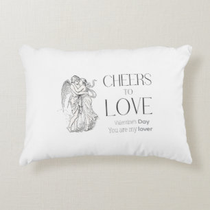 Coussins Décoratifs La Saint-Valentin – Chérubins Vintage & Message d'