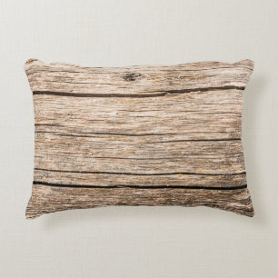 Coussins Décoratifs La texture d'un vieux bois rond sans écorce avec