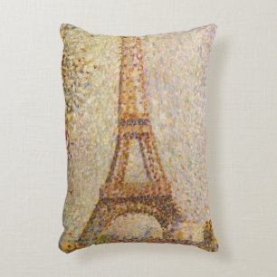 Coussins Décoratifs La Tour Eiffel par Georges Seurat, Beaux-Arts Anci