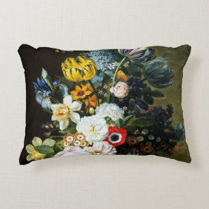 Coussins Décoratifs La vie morte avec la peinture de fleurs
