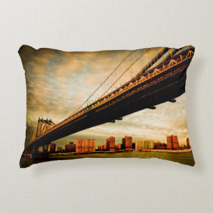 Coussins Décoratifs La vue de pont de Manhattan du côté de Brooklyn