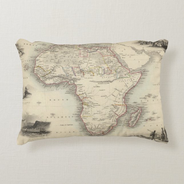 Coussins Décoratifs L'Afrique 33 (Devant)