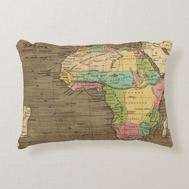 Coussins Décoratifs L'Afrique, atlantique (Devant)