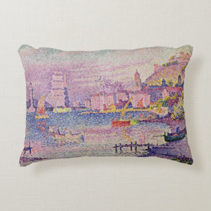 Coussins Décoratifs Laisser le port de Saint-Tropez, 1902