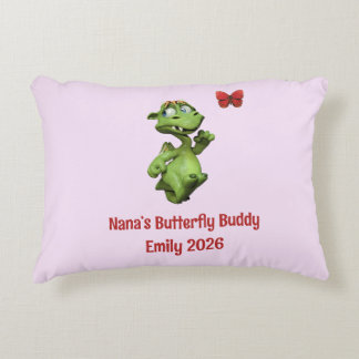 Coussins Décoratifs L'amie papillon de Nana Nom personnalisé pour fill