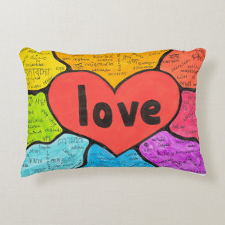 Coussins Décoratifs L'amour est notre langue