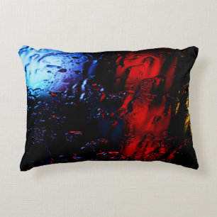 Coussins Décoratifs Lampe LED rouge et bleue