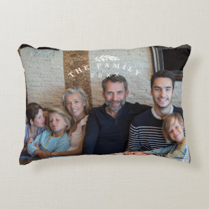 Coussins Décoratifs L'année familiale, une élégante photo personnal
