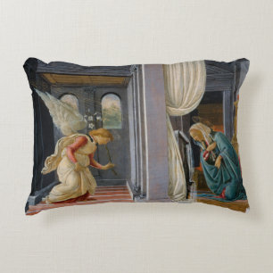 Coussins Décoratifs L'annonce par Sandro Botticelli