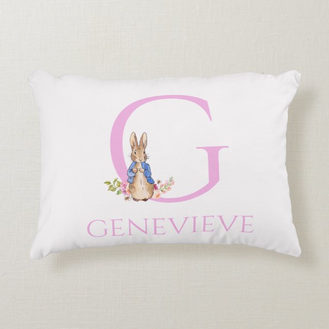 Coussins Décoratifs Lapin Classique Personnalisé  (Devant)
