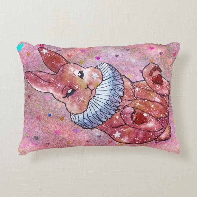 Coussins Décoratifs Lapin nommé Coccinelle (Devant)