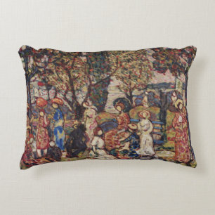 Coussins Décoratifs L'Automne de Maurice Prendergast, Vintage Fine Art