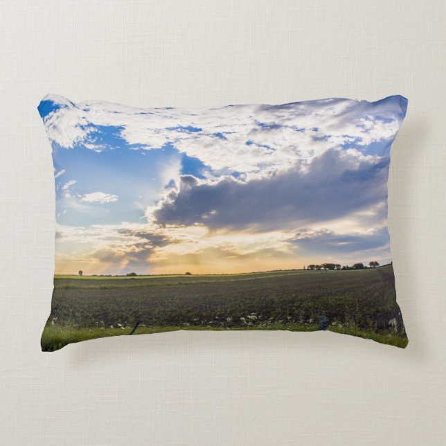 Coussins Décoratifs L'autre coucher du soleil (Devant)