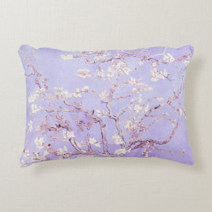 Coussins Décoratifs Lavande Van Gogh Floraison des amandiers