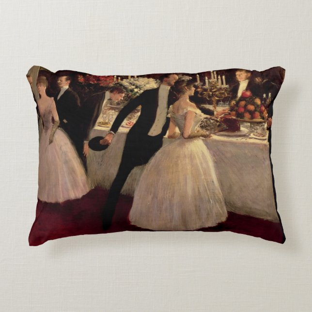 Coussins Décoratifs Le buffet, 1884 (Devant)