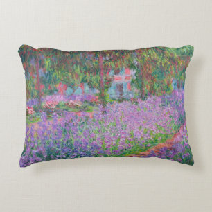 Coussins Décoratifs Le jardin de l'artiste à Giverny par Claude Monet
