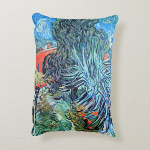 Coussins Décoratifs Le jardin du docteur Gachet, Auvers par Vincent va