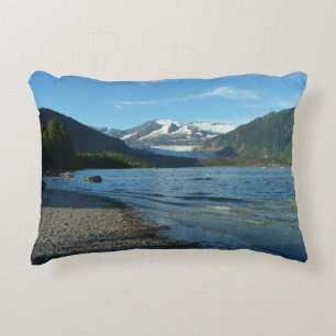 Coussins Décoratifs Le lac Mendenhall dans le paysage de Juneau en Ala