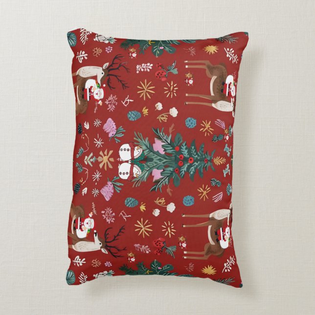 Coussins Décoratifs Le miracle de Noël (Dos(Vertical))
