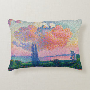 Coussins Décoratifs Le nuage rose, tableau de Henri-Edmond Cross