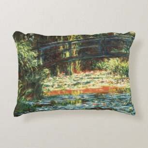 Coussins Décoratifs Le Pont sur le bassin aux nymphéas de Claude Monet