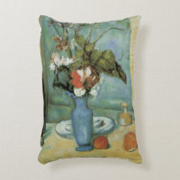 Le Vase bleu (Fleurs et Fruits) de Paul Cézanne