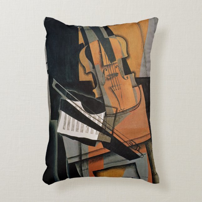 Coussins Décoratifs Le violon, 1916 (Devant(Vertical))