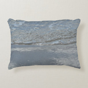 Coussins Décoratifs L'eau sur la plage Photographie Abstraite