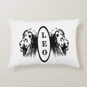 Coussins Décoratifs Leo le lion bookended Zodiac