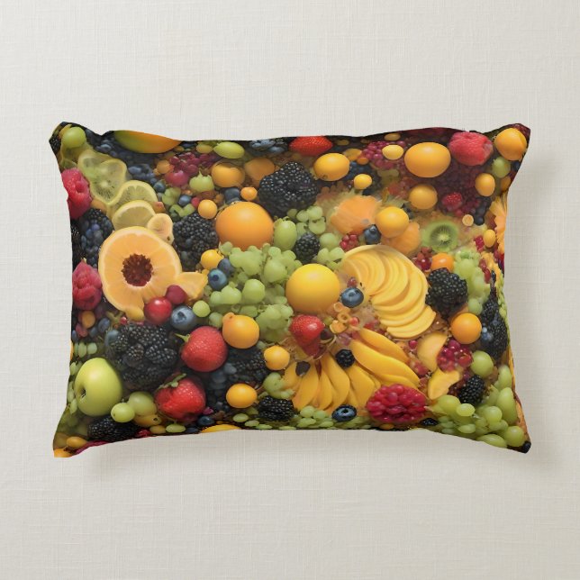 Coussins Décoratifs Les Amateurs De Fruits Apprécieront La Plateforme  (Devant)