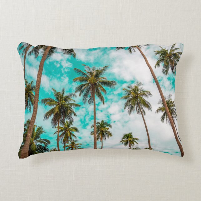 Coussins Décoratifs Les arbres tropicaux (Devant)