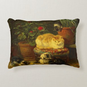 Coussins Décoratifs Les chatons en jeu