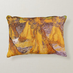 Coussins Décoratifs Les Meules de blé par Vincent van Gogh