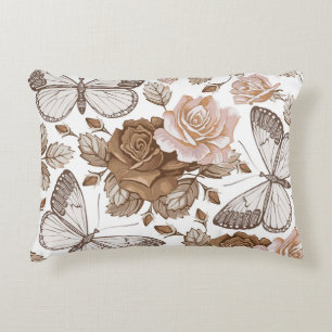 Coussins Décoratifs Les papillons mouches mousseux papillons mouches i