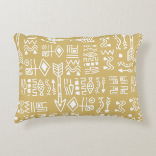 Coussins Décoratifs Les tripes africaines : Bohème égyptien sans fil