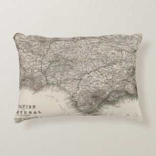 Coussins Décoratifs L'Espagne et le Portugal, quatre feuilles