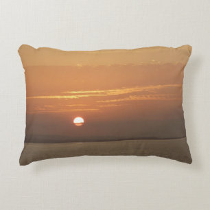 Coussins Décoratifs Lever de soleil sur la mer des Caraïbes Aruba I